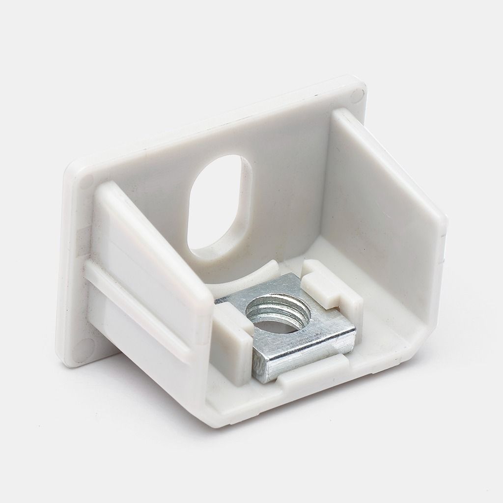 Linn Clothes Rack - Square Nut and Mid Connector Metal