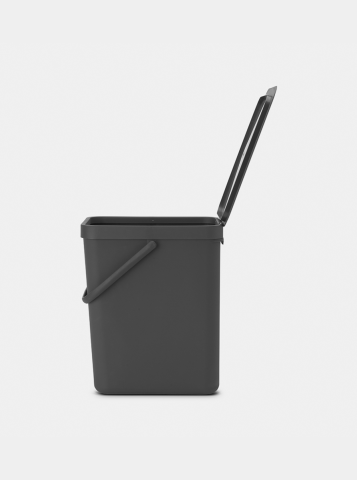 Poubelle Sort & Go 25 litres - Grey