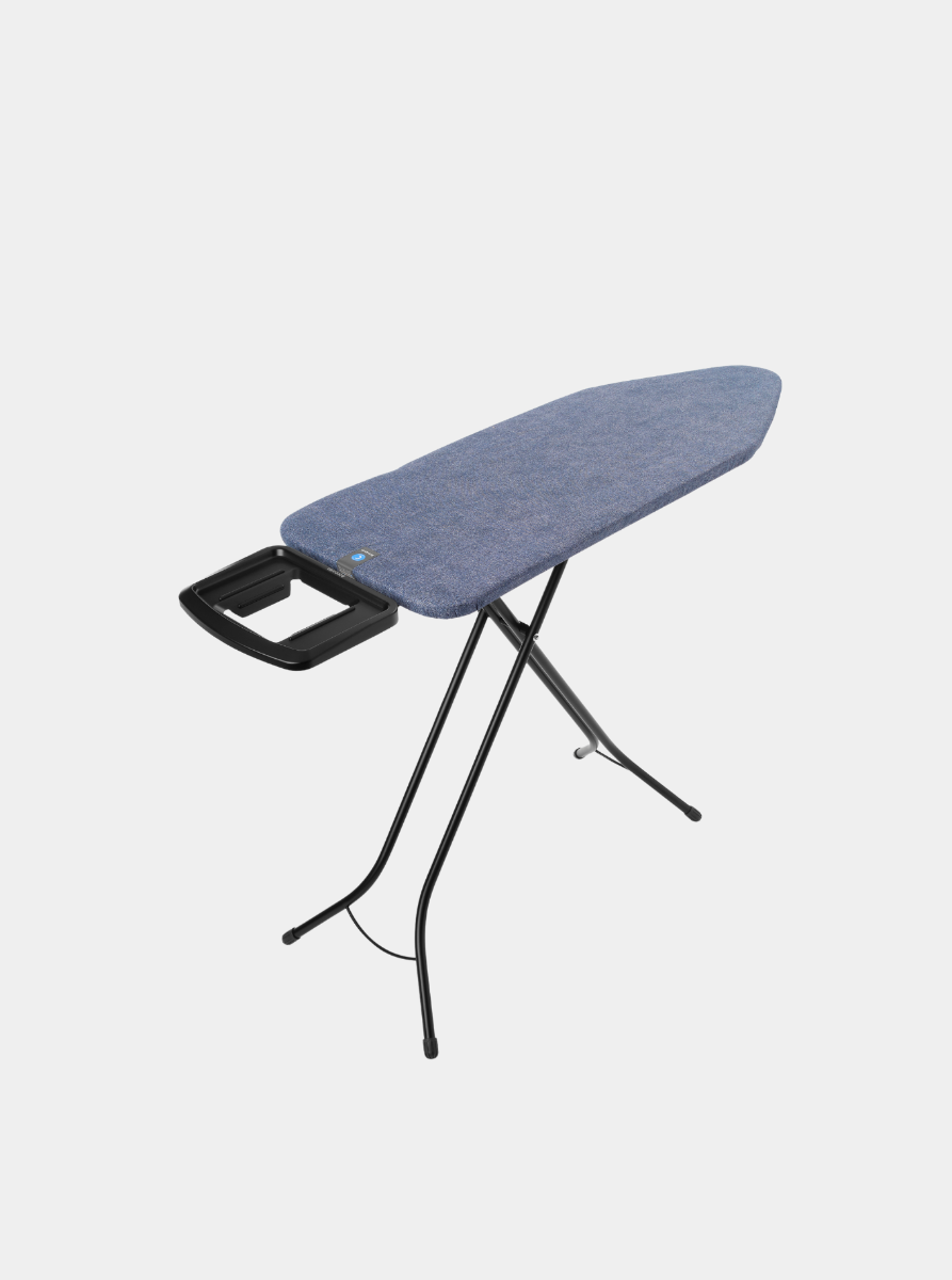 Copriasse da Stiro C 124 x 45 cm, Set Completo - Denim Blue, Cotone equosolidale
