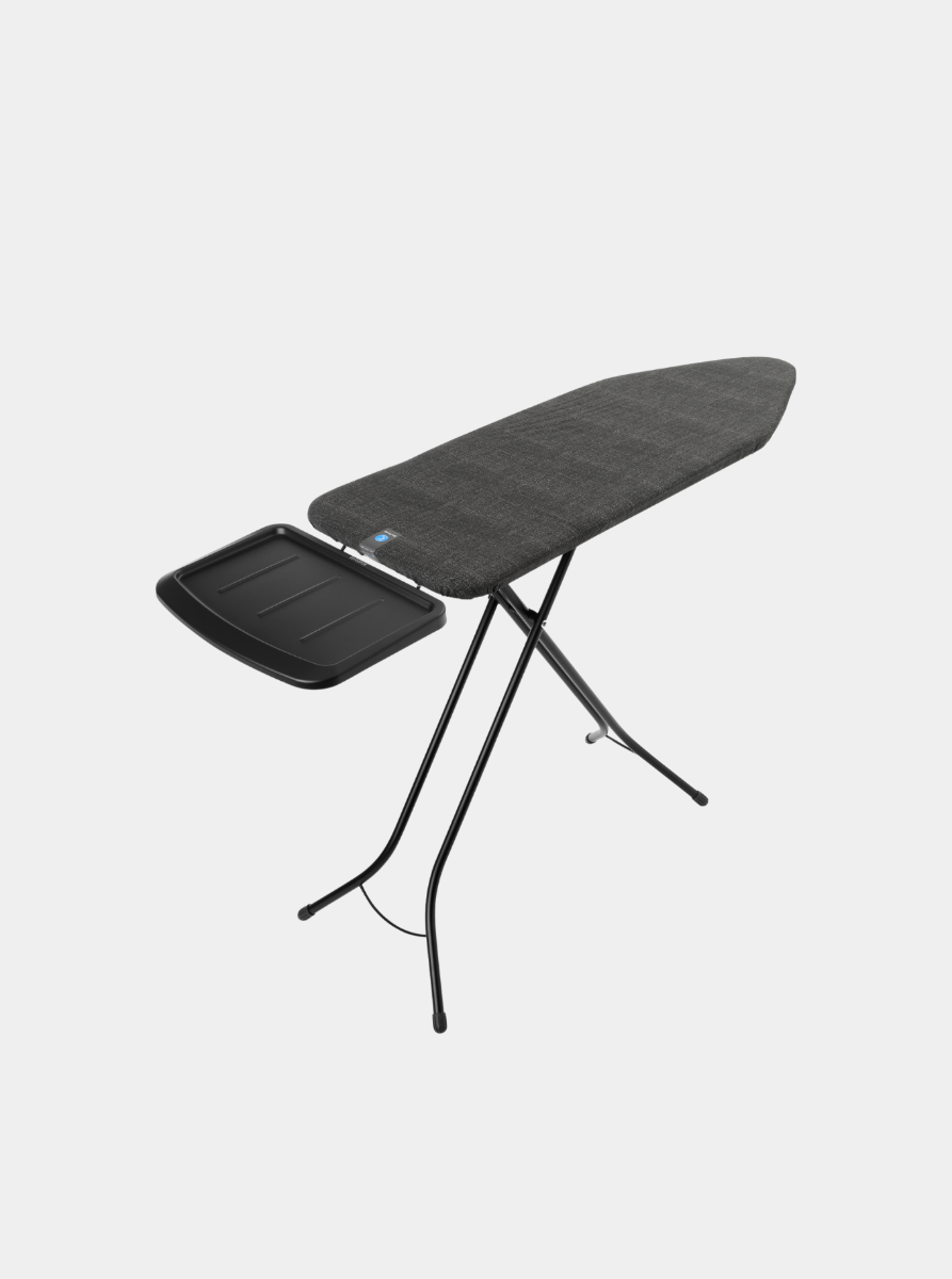 Strijkplankhoes C 124 x 45 cm, complete set - Denim Black, Fairtrade katoen