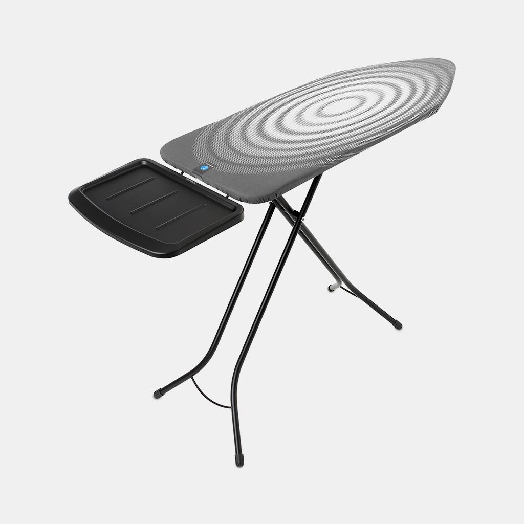 Strijkplank C 124 x 45 cm, voor stoomunit - Titan Oval, Fairtrade katoen