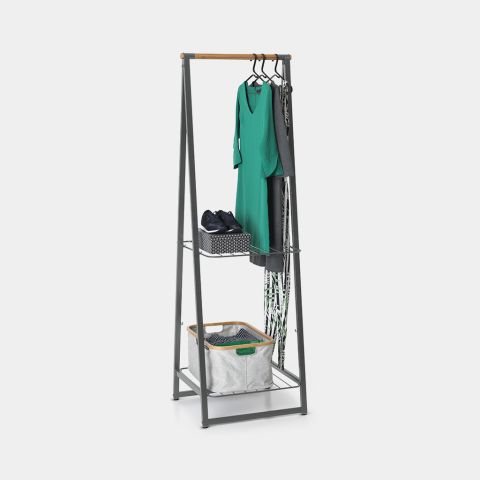 Linn Clothes Rack Small - Cool Grey