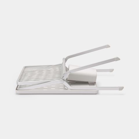 Foldable Dish Drying Rack SinkSide, Small - Light Gray