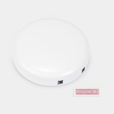 Lid NewIcon Step on Trash Can (2020) 0.8 gallon (3L) - White