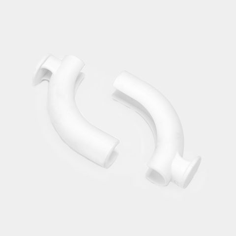 Hangon – Beschermkapje voor stang Set van 2 - White