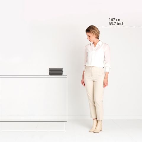 Poubelle de table Jade Green