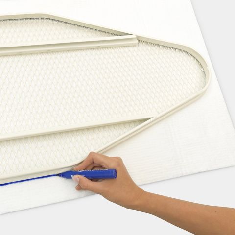 Underlay One Size 135 x 49 cm, Felt - White