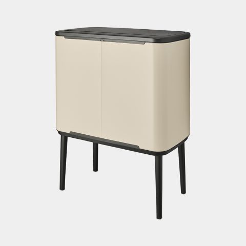 Bo Touch Bin 3 x 11 litres - Soft Beige