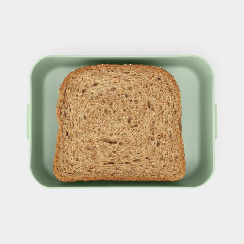 Make & Take Lunch Box Medium, Plastic - Jade Green