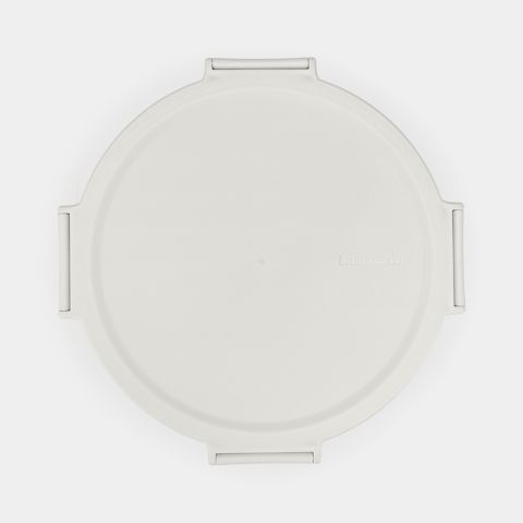 Make & Take  Boîte à salade Ronde 1.3L, Plastique - Light Grey