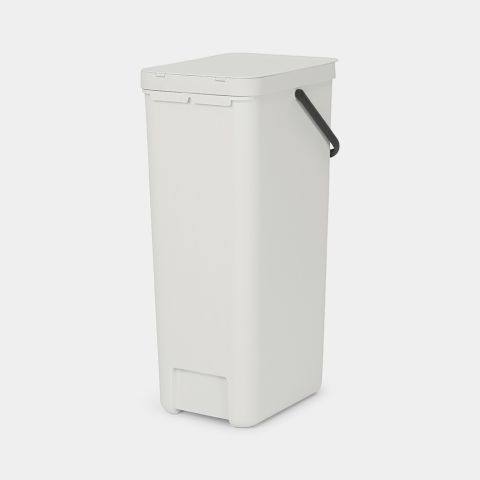 Poubelle Sort & Go 40 litres - Light Grey