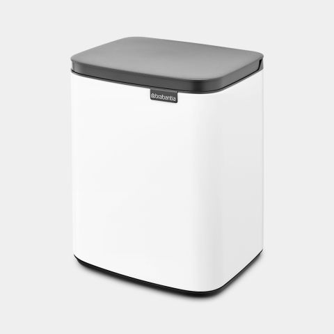 Bo Waste Bin 7L - White