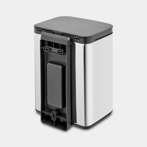 Bo Afvalemmer 4 liter - Brilliant Steel