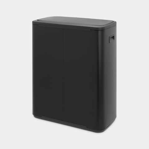 Bo Touch Bin 60 litres - Matt Black