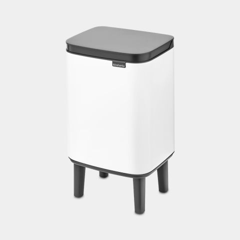 Bo Waste Bin Hi 4L - White