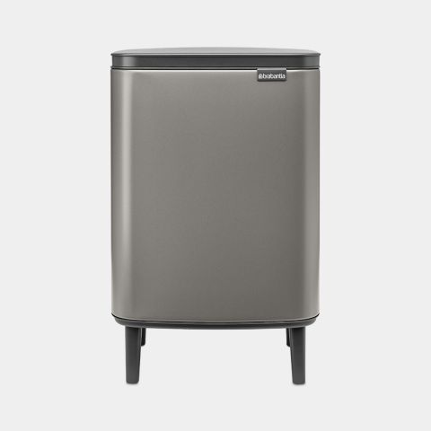 Bo Waste Bin Hi 12L - Platinum