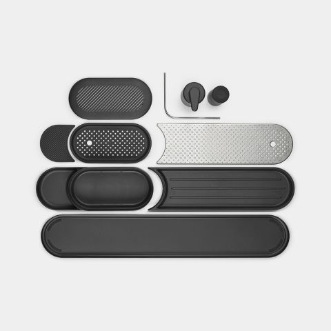 Organizador SinkStyle, Juego de 4 - Mineral Infinite Grey