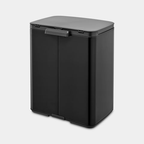 Bo Cubo de Basura 12 litros - Matt Black