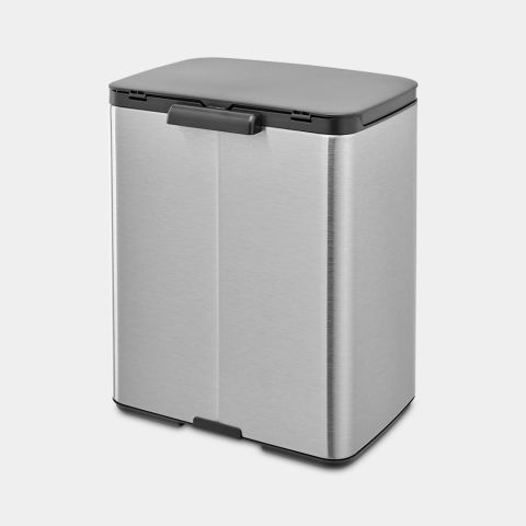Bo Mülleimer 12 Liter - Matt Steel Fingerprint Proof