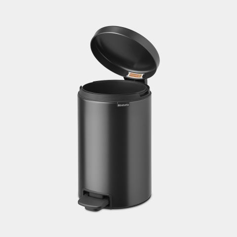 NewIcon Pedal Bin 12 litre - Confident Grey