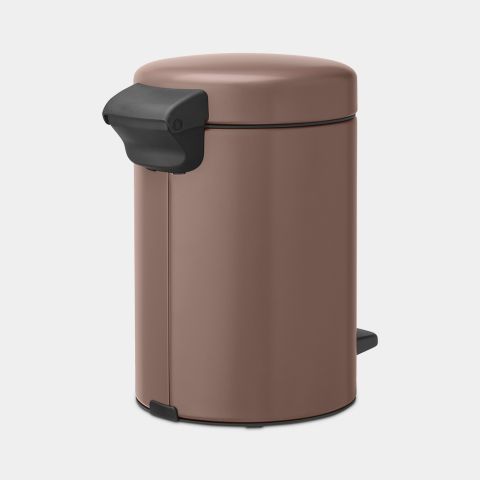 NewIcon Pedal Bin 3 litre - Satin Taupe