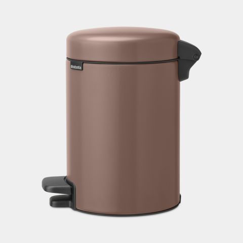 NewIcon Pedal Bin 3 litre - Satin Taupe