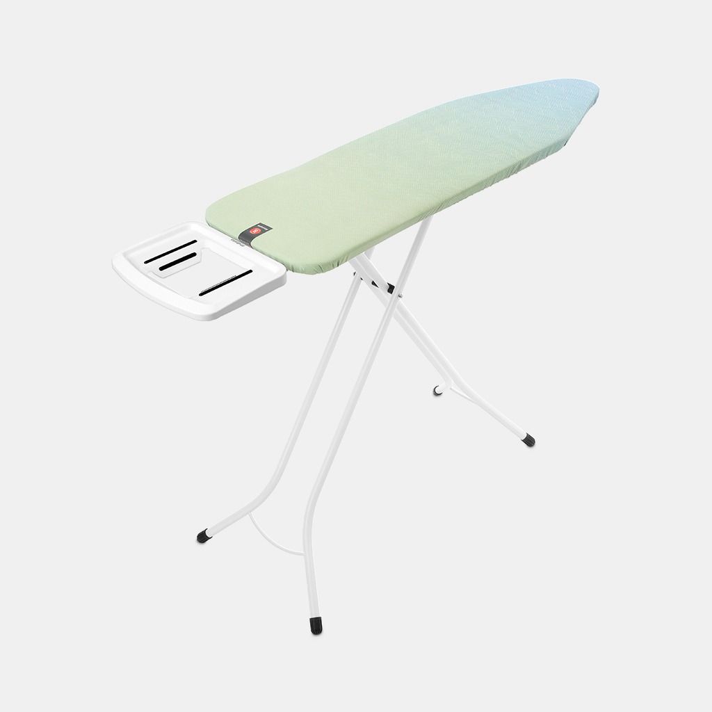 Table à repasser taille B 124 x 38 cm, pour fer vapeur - Soothing Sea, Coton équitable