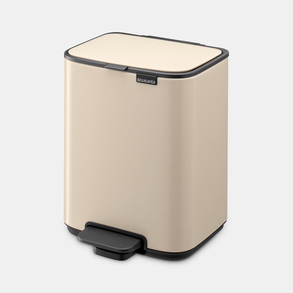 Bo Pedaalemmer 4 liter - Soft Beige