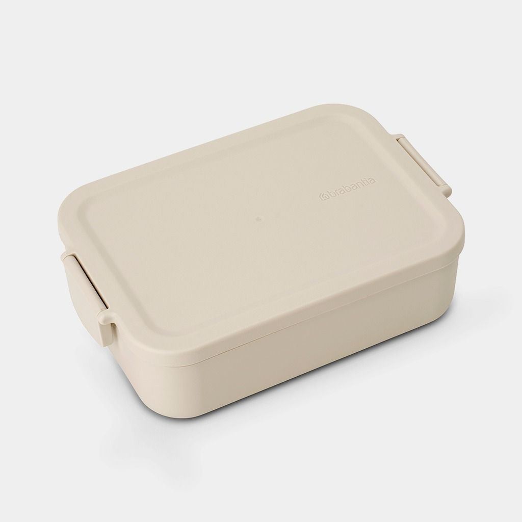 Make & Take Lunchbox Medium, kunststof - Soft Beige