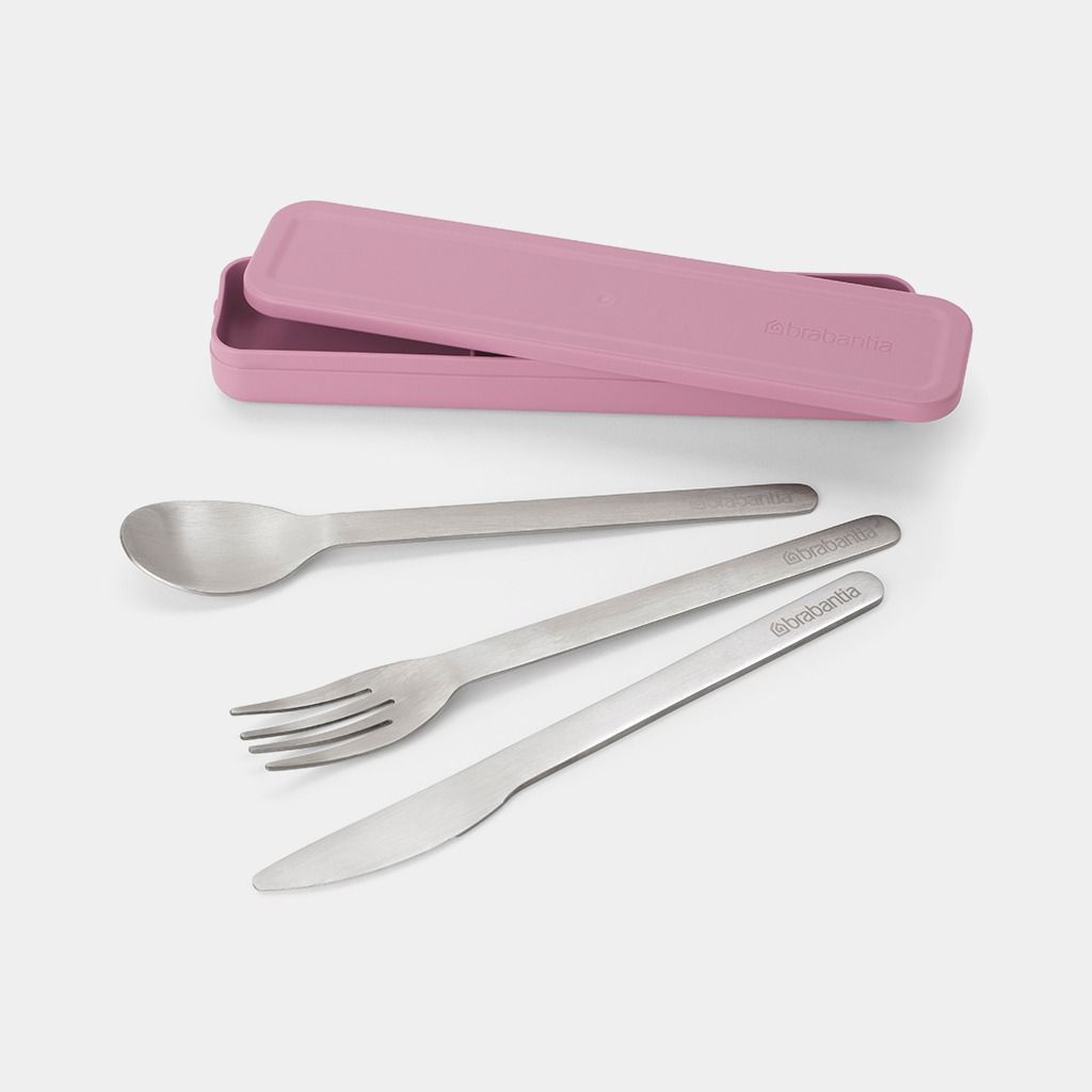 Make & Take Set de couverts 3 pièces - Lilac Pink