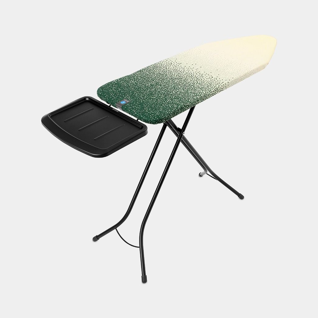 Table à repasser taille C 124 x 45 cm, pour centrale vapeur - New Dawn, Coton équitable