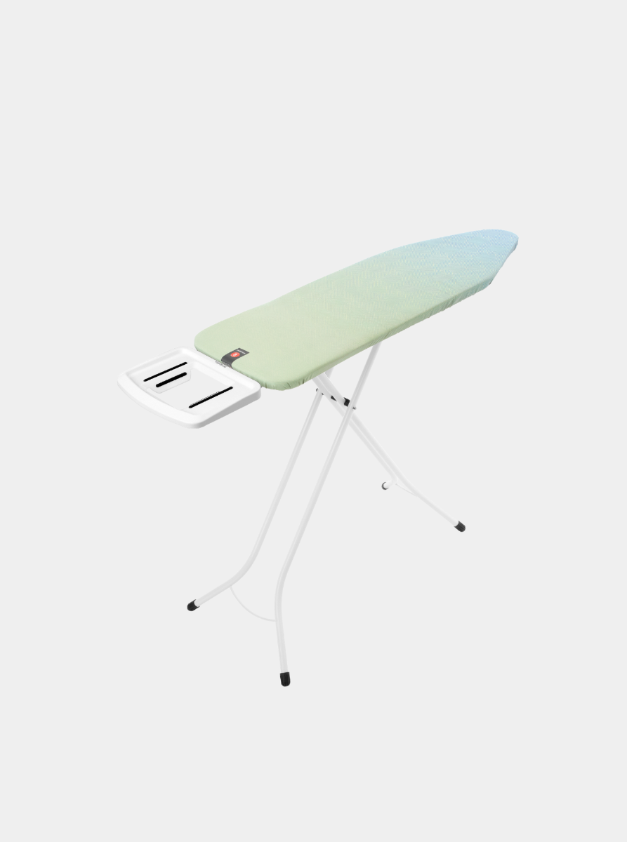 Ironing Board Cover B 124 x 38 cm, Complete Set - New Dawn, Fairtrade cotton
