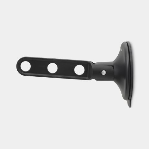 Clothes hook with Suction Cup Black
