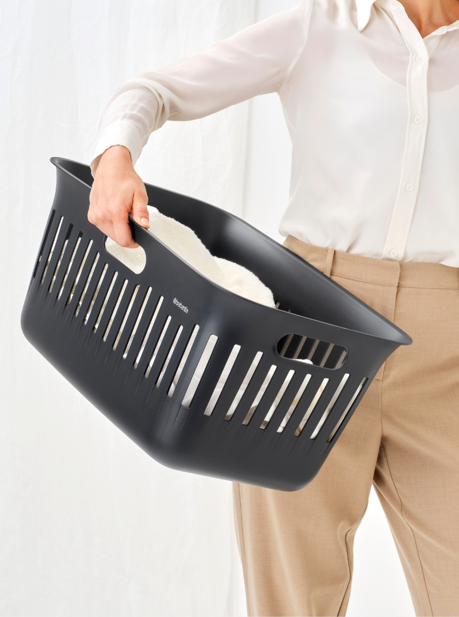 Panier à linge Collect-It 40 litres, kit de 2 - Black