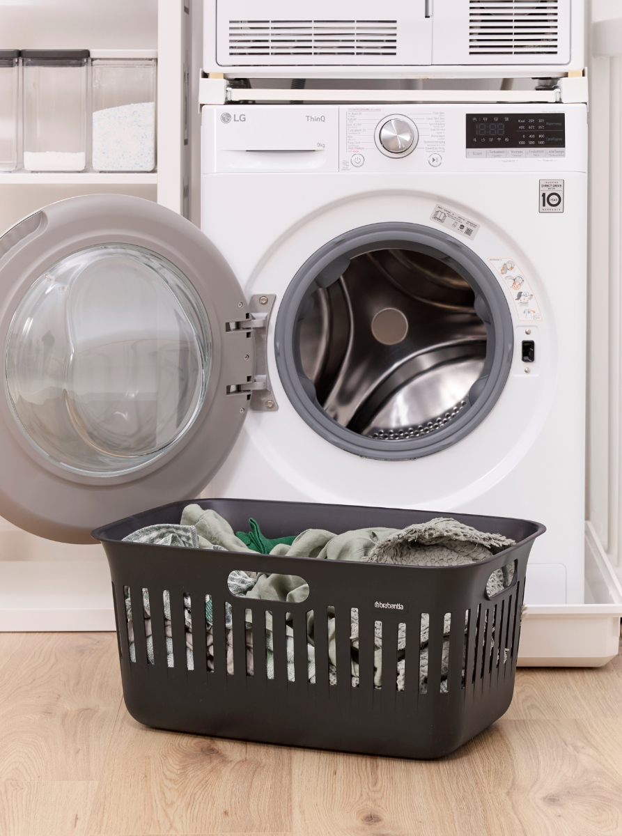 Panier à linge Collect-It 40 litres, kit de 2 - Black