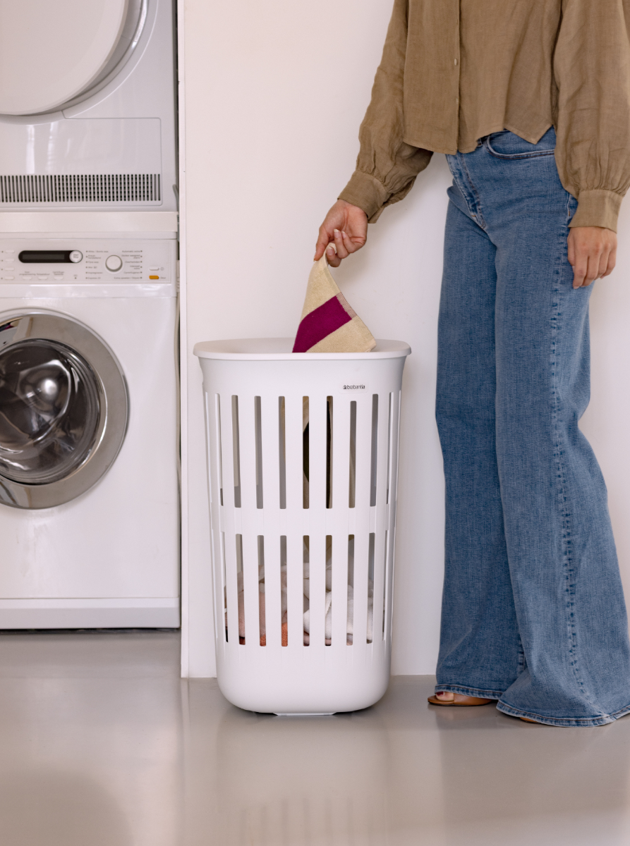 Corbeille à linge Collect-It 55 litres Set of 2 - White