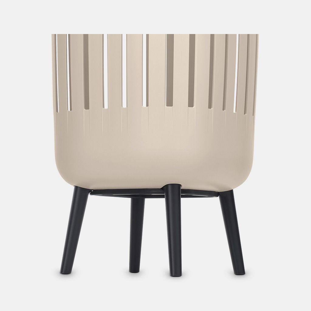 Collect-It Wasmand Hi 55 liter, Set van 2 - Soft Beige