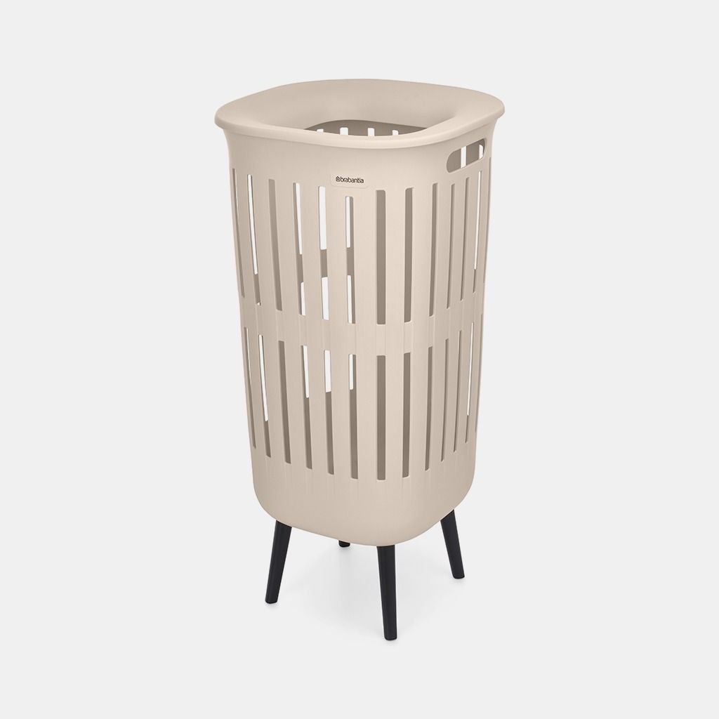 Collect-It Wasmand Hi 55 liter, Set van 2 - Soft Beige