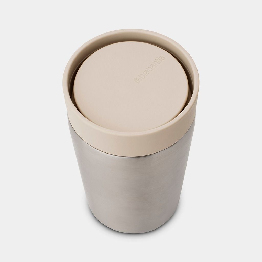 Mug isotherme Make & Take 0,2 litre - Soft Beige