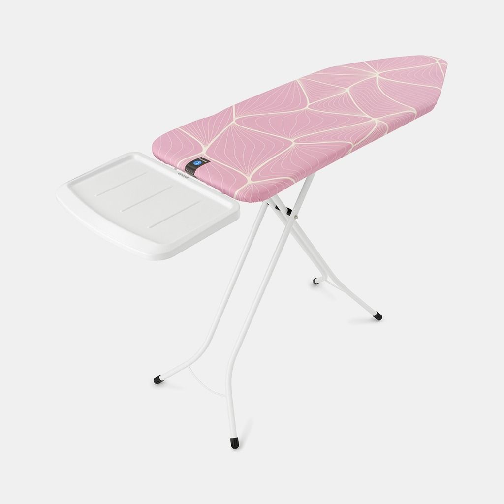 Bügelbrett C 124 x 45 cm, für Dampferzeuger - Lilac Waves