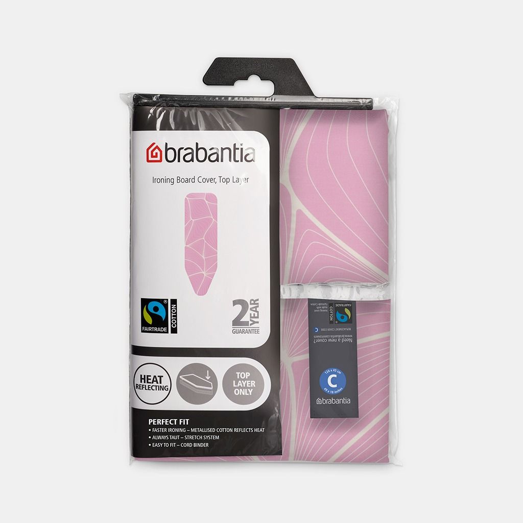 Strijkplankhoes C 124 x 45 cm, toplaag - Lilac Waves