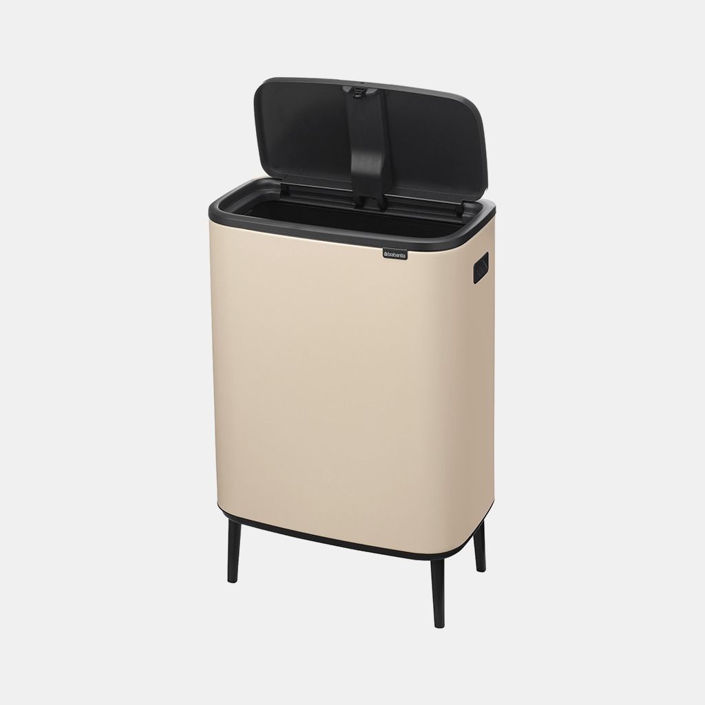 Bo Touch Bin Hi 60 litros - Soft Beige