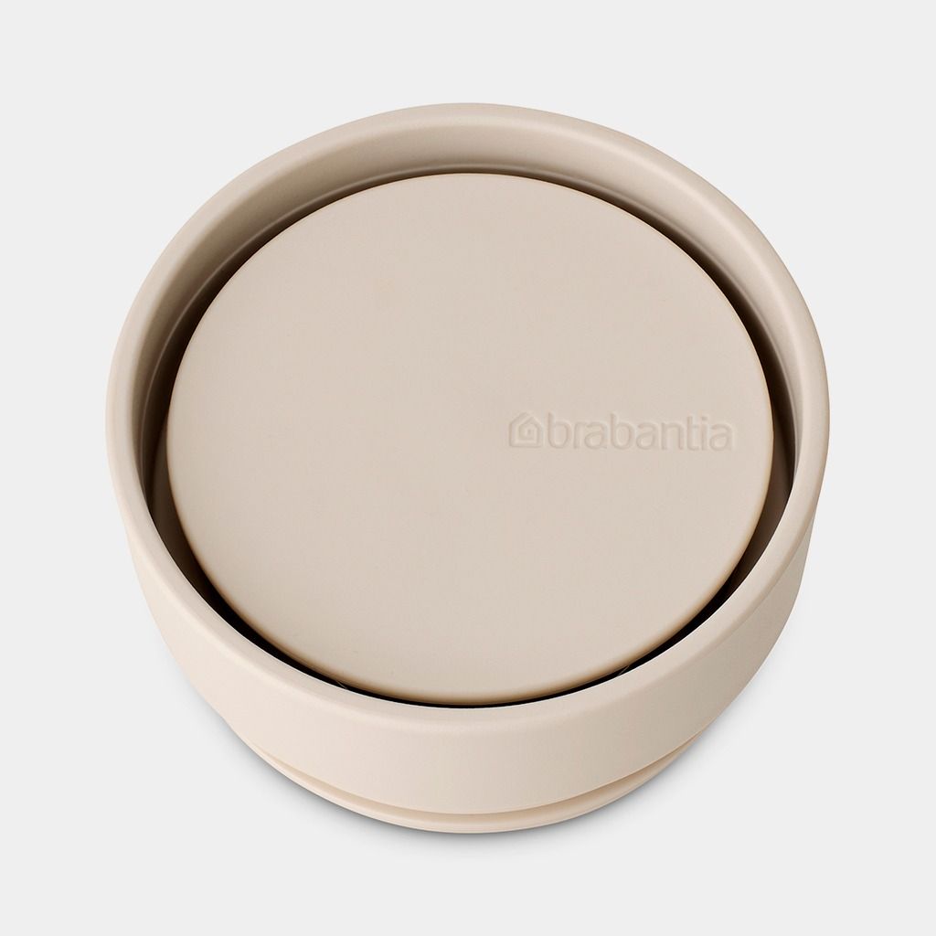 Klikdeksel isoleerbeker Soft Beige