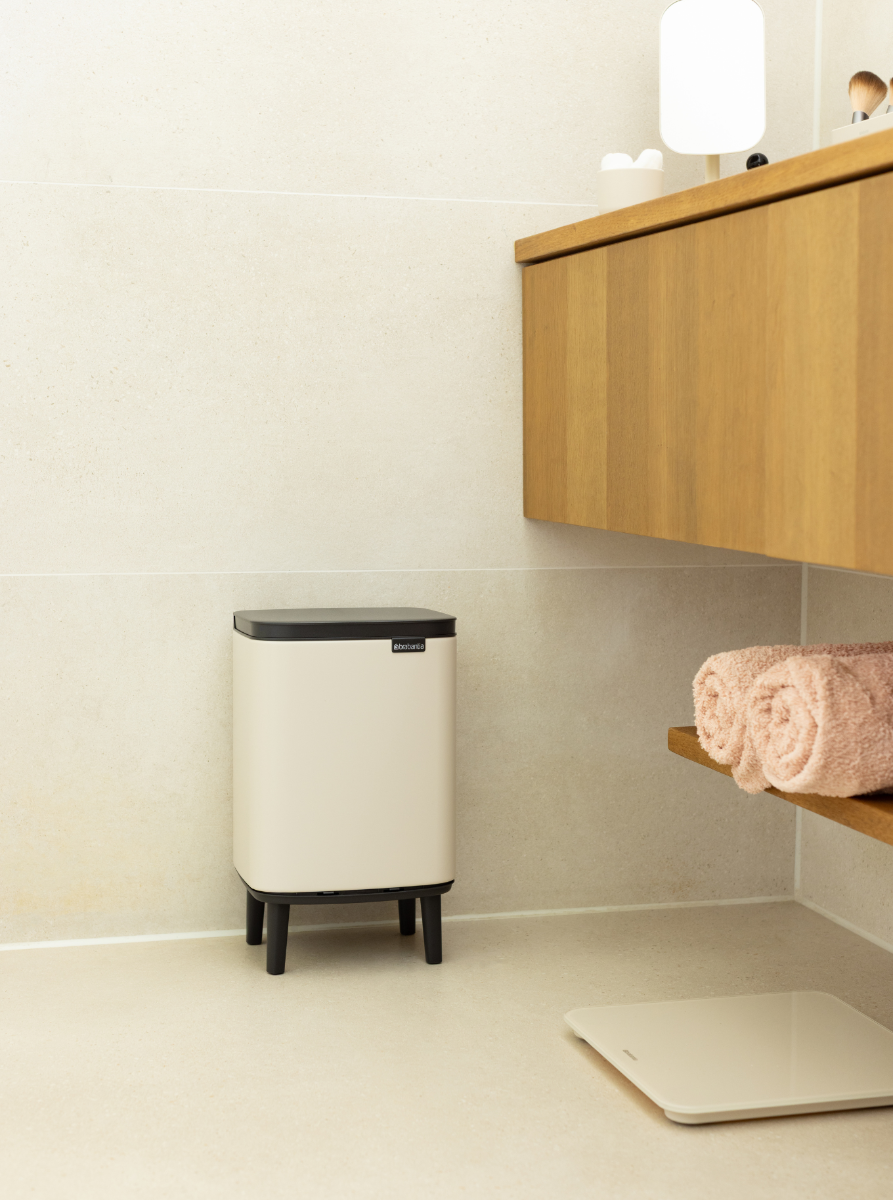 Bo Hi afvalemmer 7L - Soft Beige
