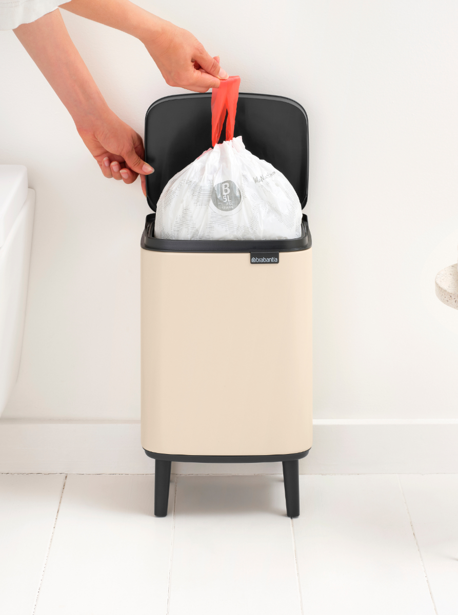Bo Hi afvalemmer 7L - Soft Beige
