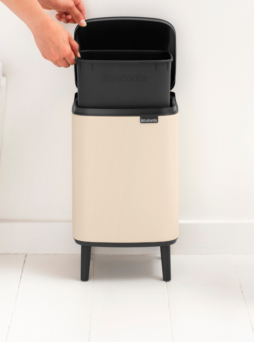Bo Hi afvalemmer 7L - Soft Beige