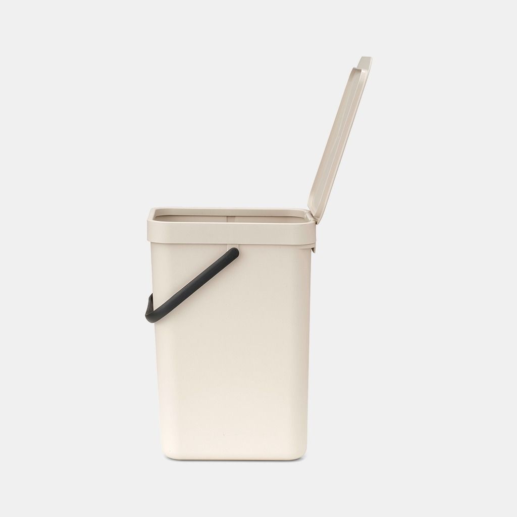 Sort & Go Waste Bin 12 litre - Soft Beige