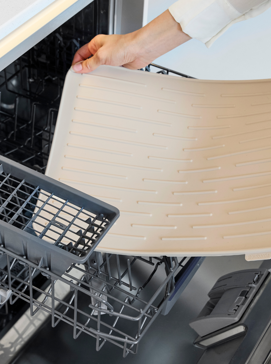 Tappetino Scolapiatti in Silicone SinkSide - Soft Beige
