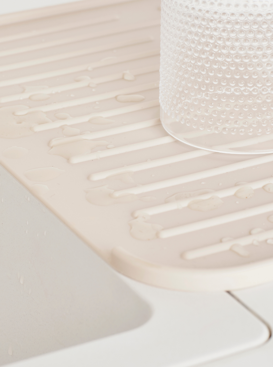 Tappetino Scolapiatti in Silicone SinkSide - Soft Beige