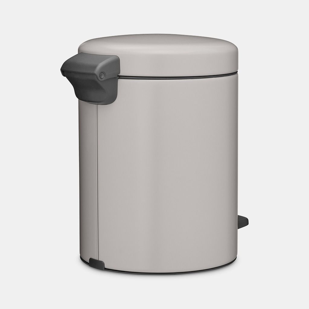 NewIcon Pedaalemmer 5 liter - Soft Grey